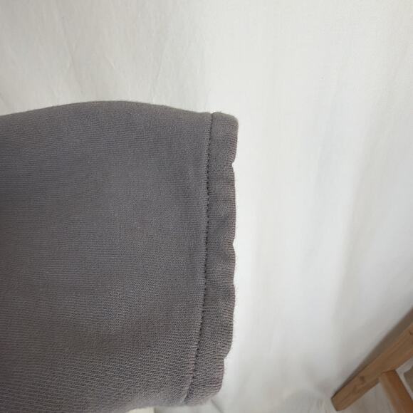 NWT Kleen Taupe Long Sleeve V-Neck Asymmetrical Tunic 100% Cotton #0722 XL - Picture 7 of 8